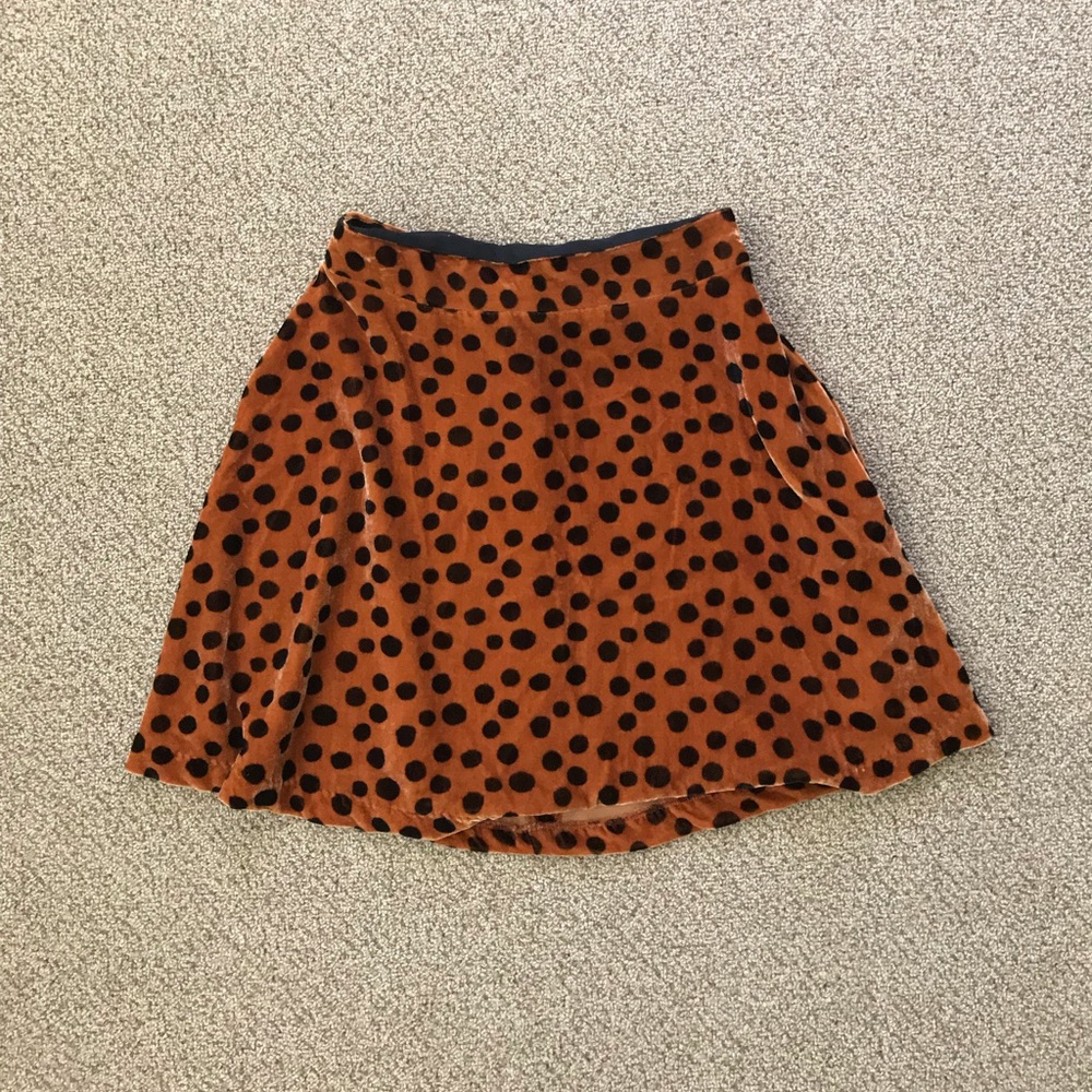 Madewell Leopard Print Skirt